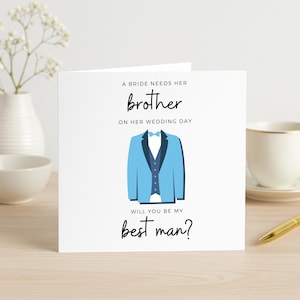 Vuoi essere il mio testimone? Biglietto di proposta di matrimonio da parte della sposa, Biglietto di auguri per il fratello, per un amico, per un ragazzo, Biglietto per essere il mio testimone.