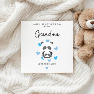 Oma Moederdagkaart, cadeaus, Moederdagkaarten voor oma, gelukkige Moederdag oma, eerste Moederdag als mijn oma, voor oma