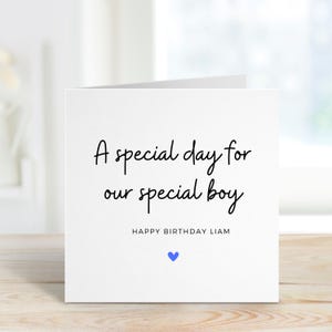 Ragazzo speciale, biglietto di compleanno per nipote, biglietti di buon compleanno per nipote, regalo di compleanno per nipote, biglietto di compleanno personalizzato per nipote, compleanno per nipote