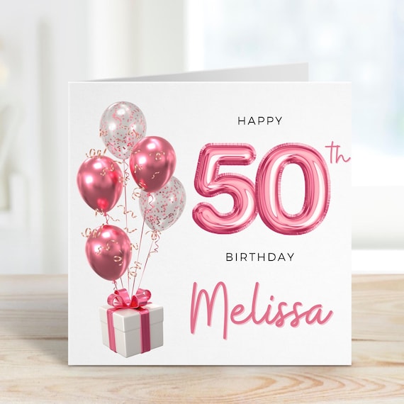 Birthday Card Good 50th Birthday Gifts For Mom Mom's Birthday