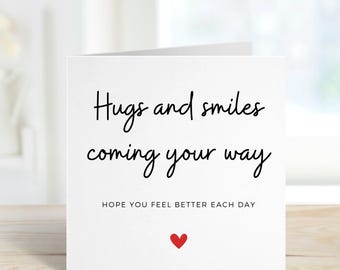 Get Well Soon Card, Speedy Recovery Card, Get Well Soon Card For Friend, Boyfriend Get Well Soon, Feel Better Card, Kids Get Well Card