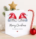 Special Couple Christmas Card, Christmas Card Couple, Both Of You Christmas Cards, Friends Christmas Card, Personalised Friends Xmas Card