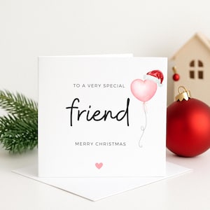 Kerstkaart vriend, kerstkaart beste vriend, voor speciale vrienden Kerstkaart, kerstkaart vriend, kerstkaart beste vriend, beste vriend