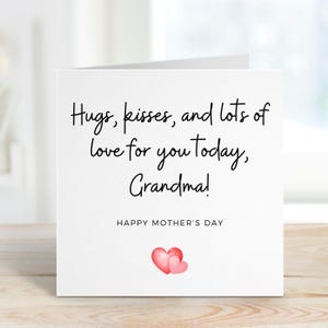 Oma Muttertagskarte, Geschenke, Muttertagskarten für Oma, glückliche Muttertagsgroßmutter, erster Muttertag als meine Oma, für Nan