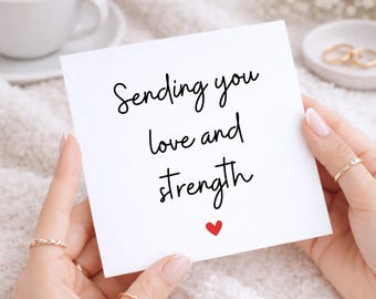 Biglietto di auguri per te con amore e forza, biglietto per pensare a te, biglietto di sostegno per un amico, biglietto di condoglianze, biglietto di incoraggiamento, biglietto di conforto