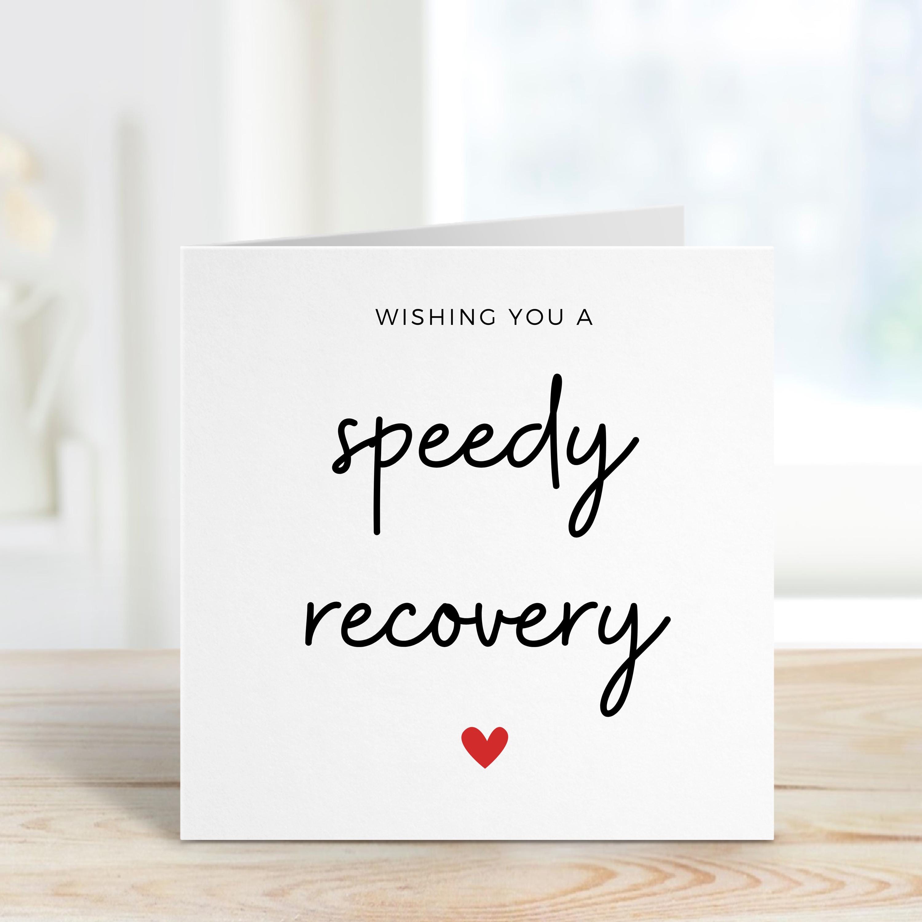 Personalised Get Well Soon Card, Cute Duck With His Hoodie Amongst The Flowers, Speedy Recovery Card, Sunshine After The Rain Wording - UK