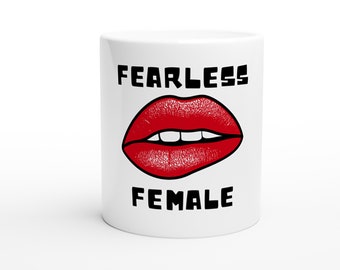 Tazza in ceramica bianca da 11 once per lei, regalo per la ragazza