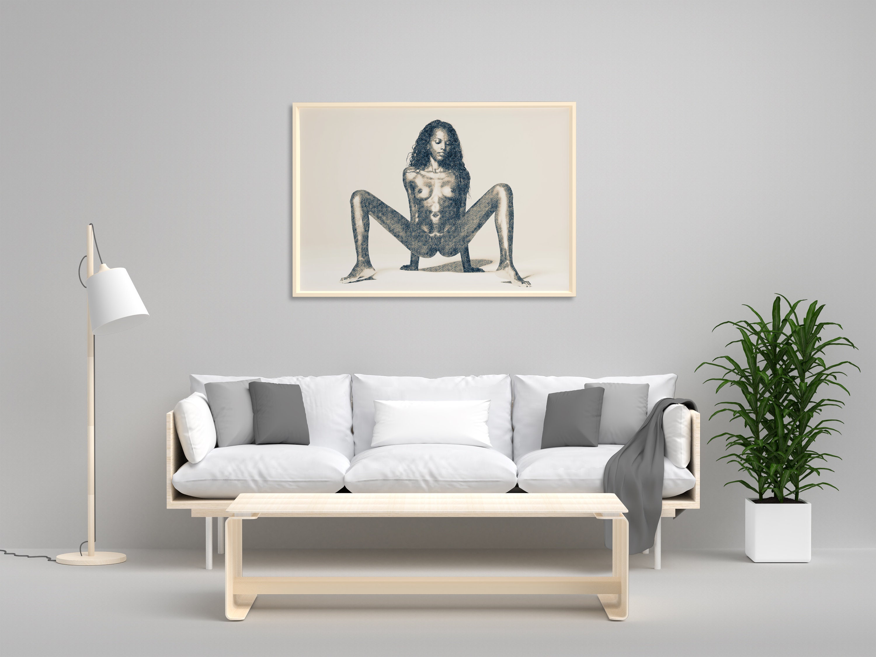 Large Format Nude Art Poster - 2p5oe5o