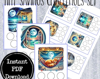 Printable Savings Challenge|Tiny Tuesdays|Low income savings challenge|Cash savings challenge|Tiny savings challenges|Cash stuffing binder