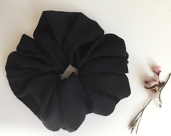 XL Scrunchie, Black Scrunchie, Bridal Shower, Birthday Party, Gifts for Her