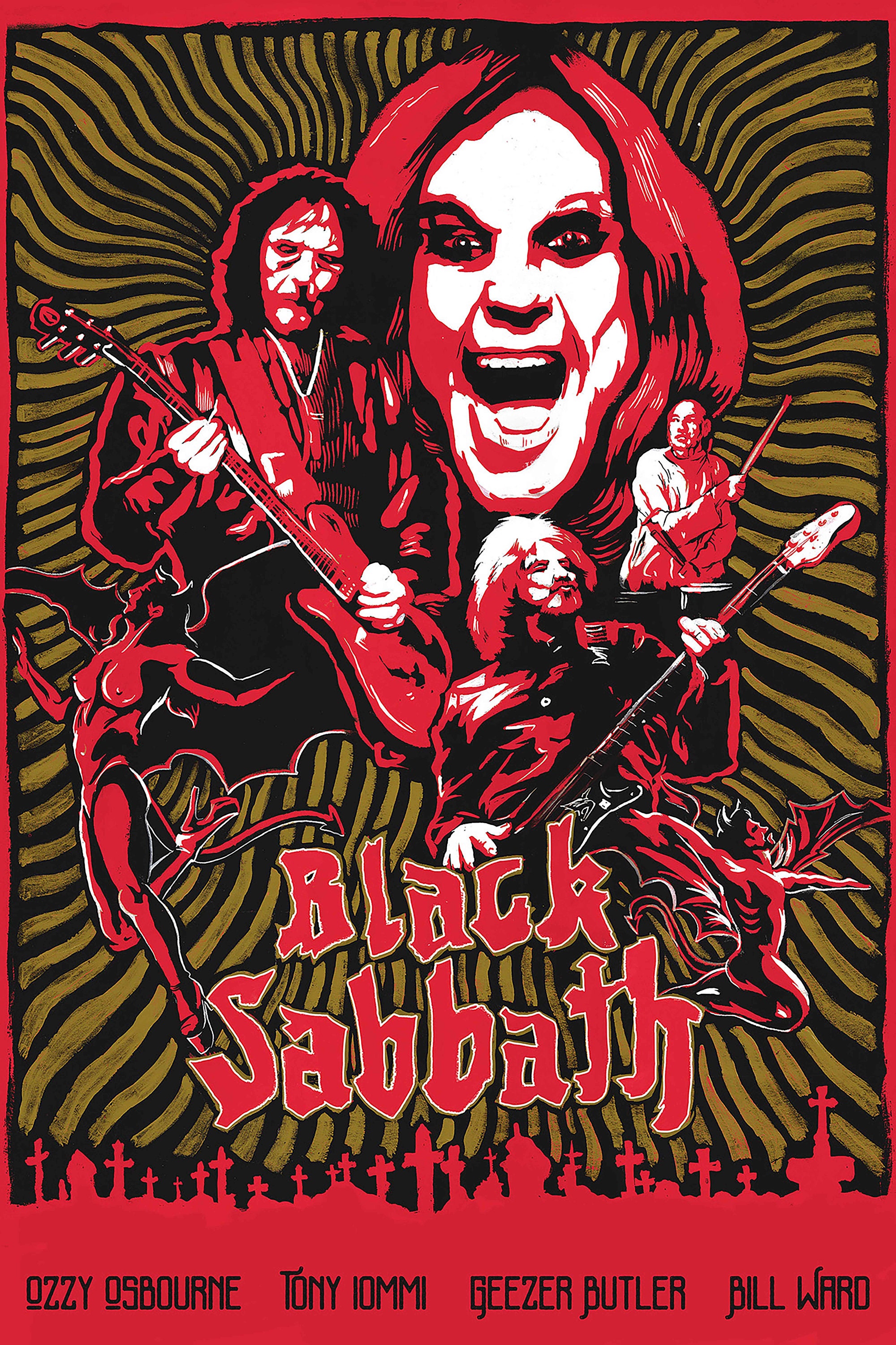 Black Sabbath Ozzy Osbourne Vintage Re-print Concert Posters | Etsy