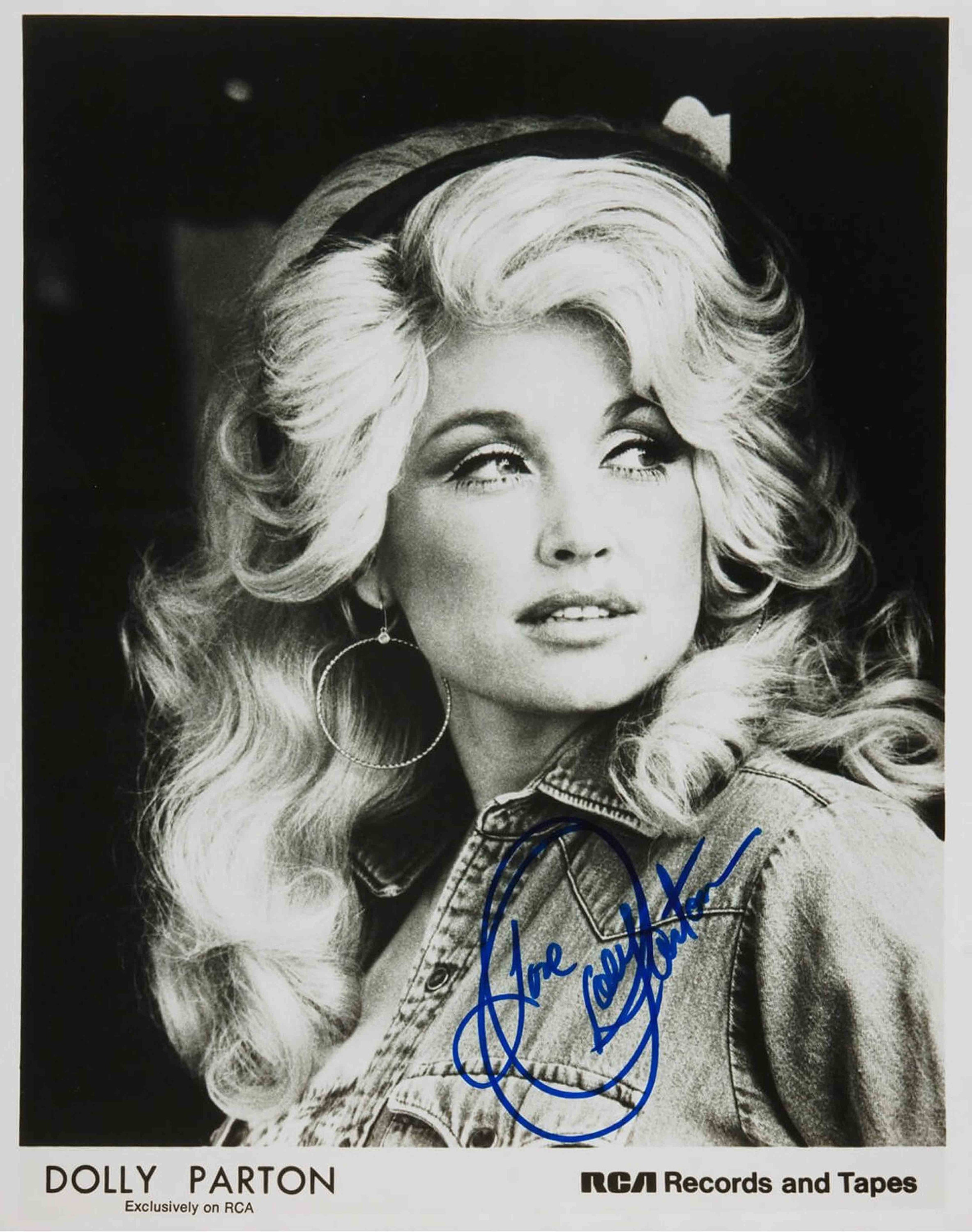 DOLLY PARTON AUTOGRAPHED SIGNED A4 PP POSTER PHOTO PRINT 6 