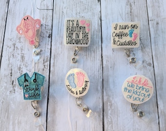 Labor and Delivery Badge Reel, Badge Reel Labor and Delivery, Badge Reel Labor and Delivery Nurse, Nurse, Badge Badge Reel, Badge Reel Cute
