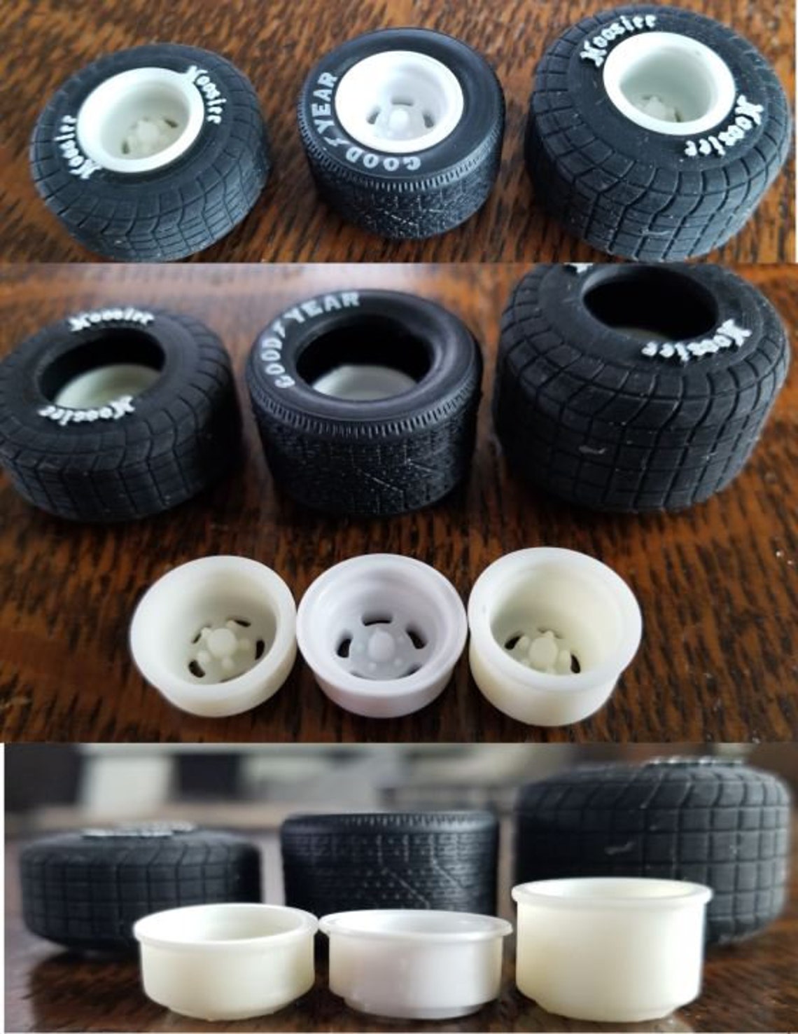 1/25 Scale Hoosier Dirt Track Tire for 1/25 Scale Model Modified and