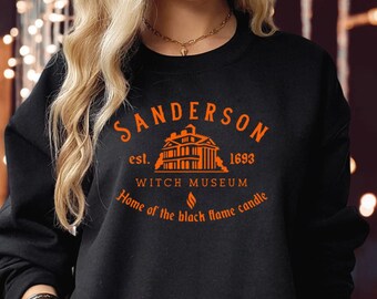 Sanderson Sisters Sweatshirt: Hocus Pocus Witch Museum Design