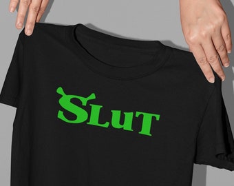 Shrek 'Slut' Graphic T-Shirt