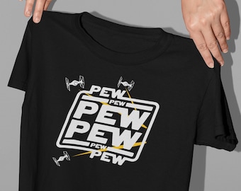 Pew Pew Stars Shirt: Fun Galaxy Edge Vacation Tee