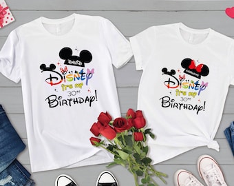 Disney Birthday Trip Shirt, Matching Family Vacation Tee