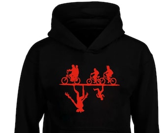 Stranger Things Upside Down Hoodie: TV Series Fan Gift