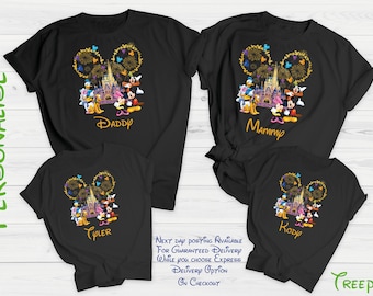 Personalized Disney Family Trip T-Shirt, Mickey Mouse Vacation Tee-D29