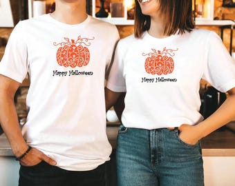 Pumpkin Vibes Only Halloween Shirt – Cozy Fall & Spooky Season Tee | TH 5