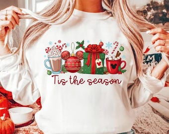 Funny Christmas Tree Sweatshirt: Holiday Winter Design | TCH 123