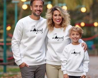 Magical Kingdom Castle Sweatshirt – Disney-Inspired Sweatshirt for Families & Disney Lovers | T49