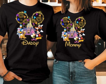 Personalized Disney Family Trip T-Shirt, Mickey Mouse Vacation 2024