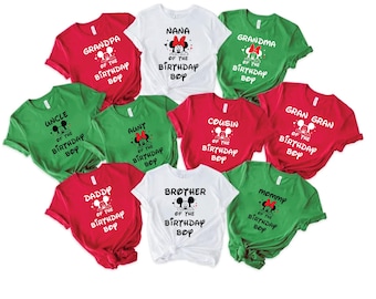 Disney Family Birthday T-shirt: Matching Theme Shirts | TCH 97