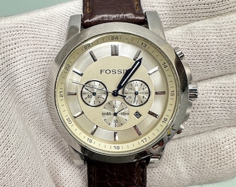 Fossil blue watch 100 meters 330 feet price sale