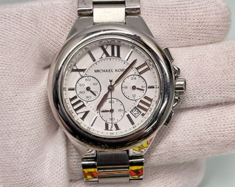 Michael Kors Black Stainless Steel Chronograph Watch MK5163  display picture 2