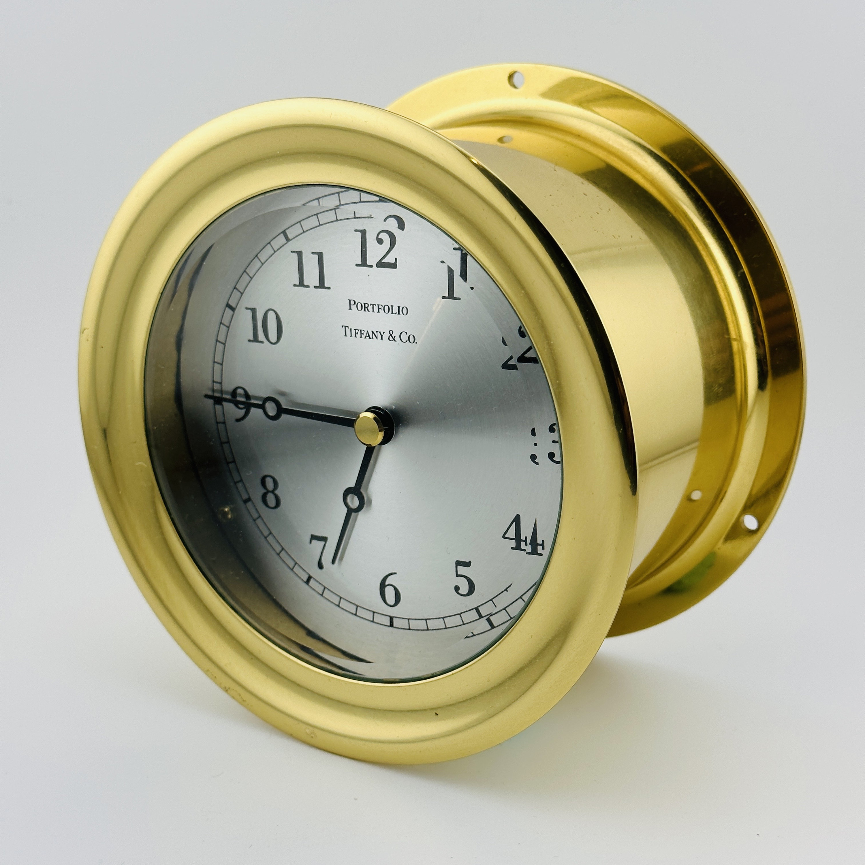 Tiffany & Co. Brass 5” Ship Clock - Etsy