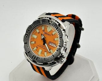 Seiko 1st Gen Automatic Orange Monster SKX781 7s26-0350 43mm