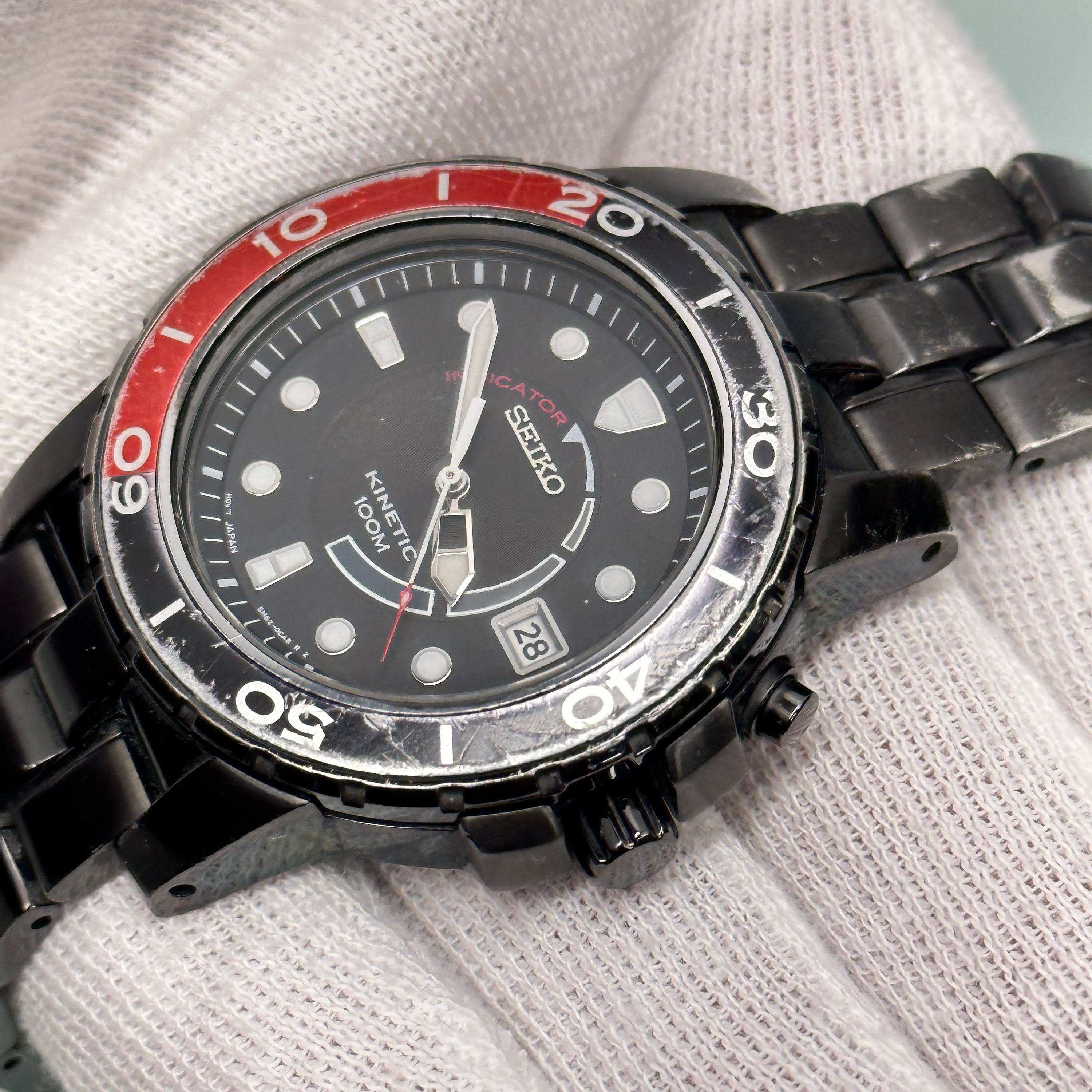 Seiko Kinetic 100 Ion Dive Watch -