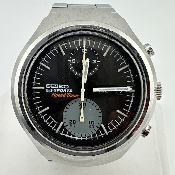 1972 Seiko Speedtimer Tokei Zara Chronograph 6138-0020 Men's 42mm