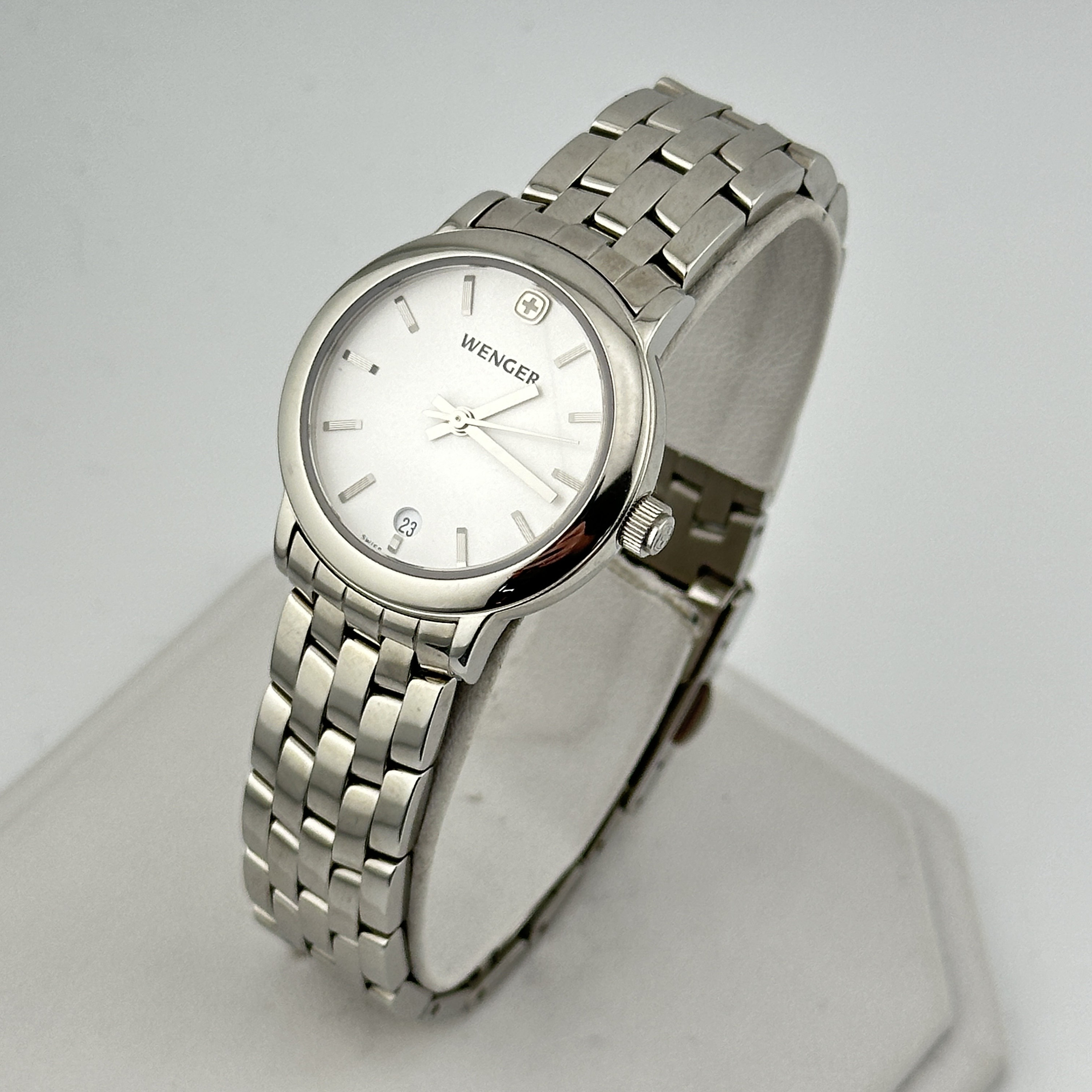 Wenger Women\'s or Unisex Silver Stainless Steel Watch Vintage Classic | Wenger main image 4