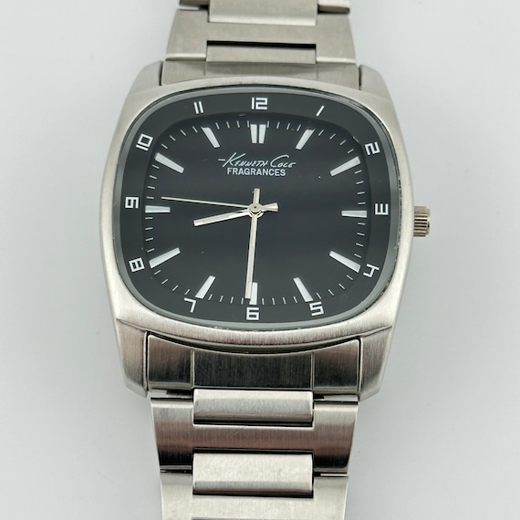 Kenneth Cole Fragrances Stainless Steel Men s Watch Etsy Australia