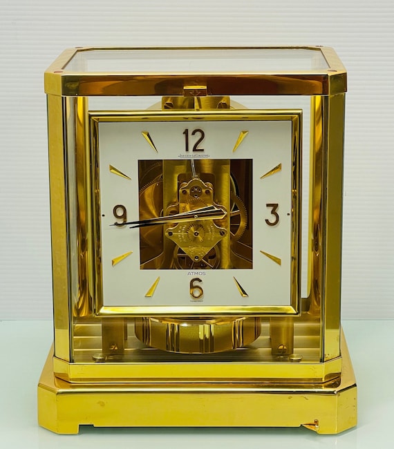 Jaeger-lecoultre Atmos With Box - Square Face Mantel Clock