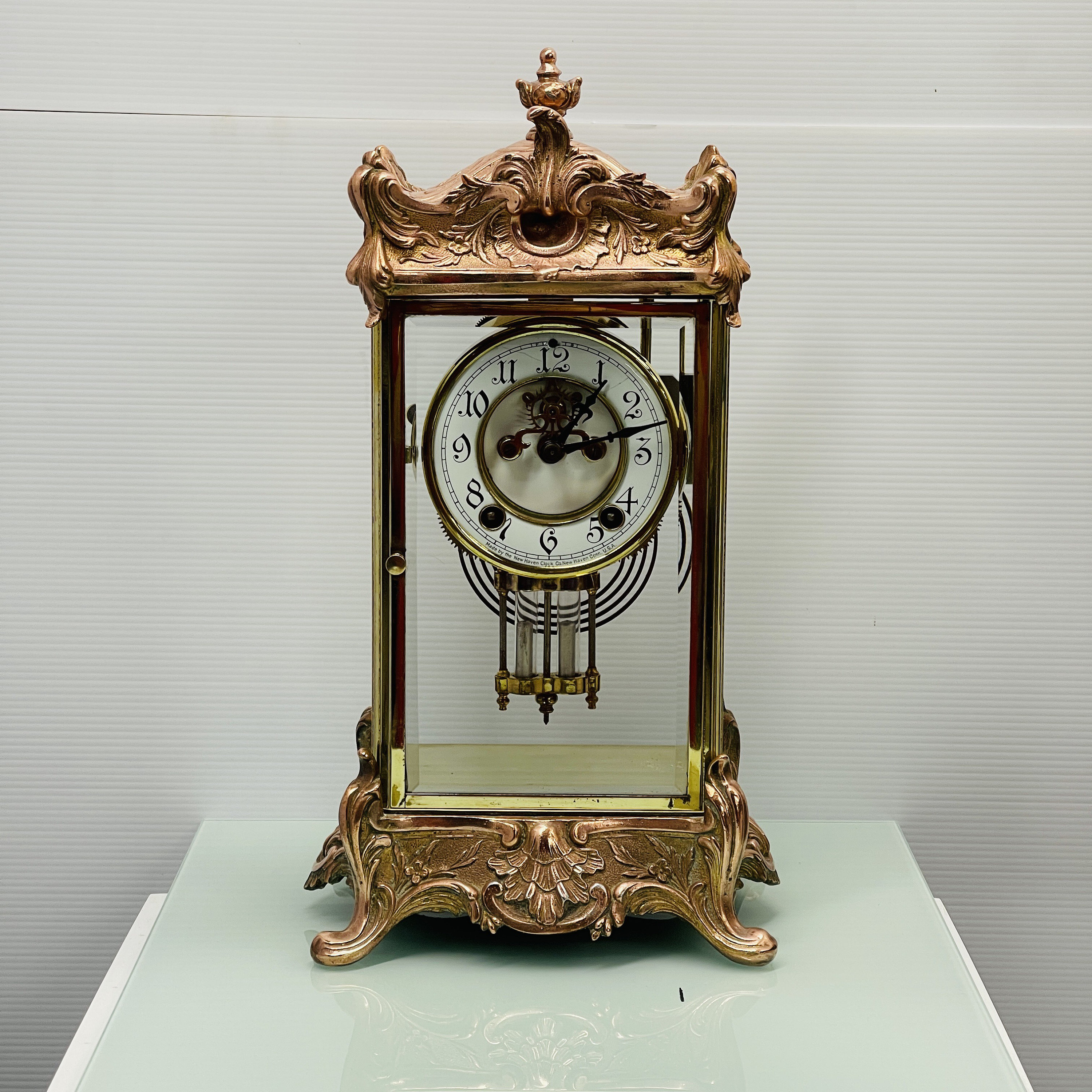 New Haven Clock Co. Crystal Regulator No. 434 