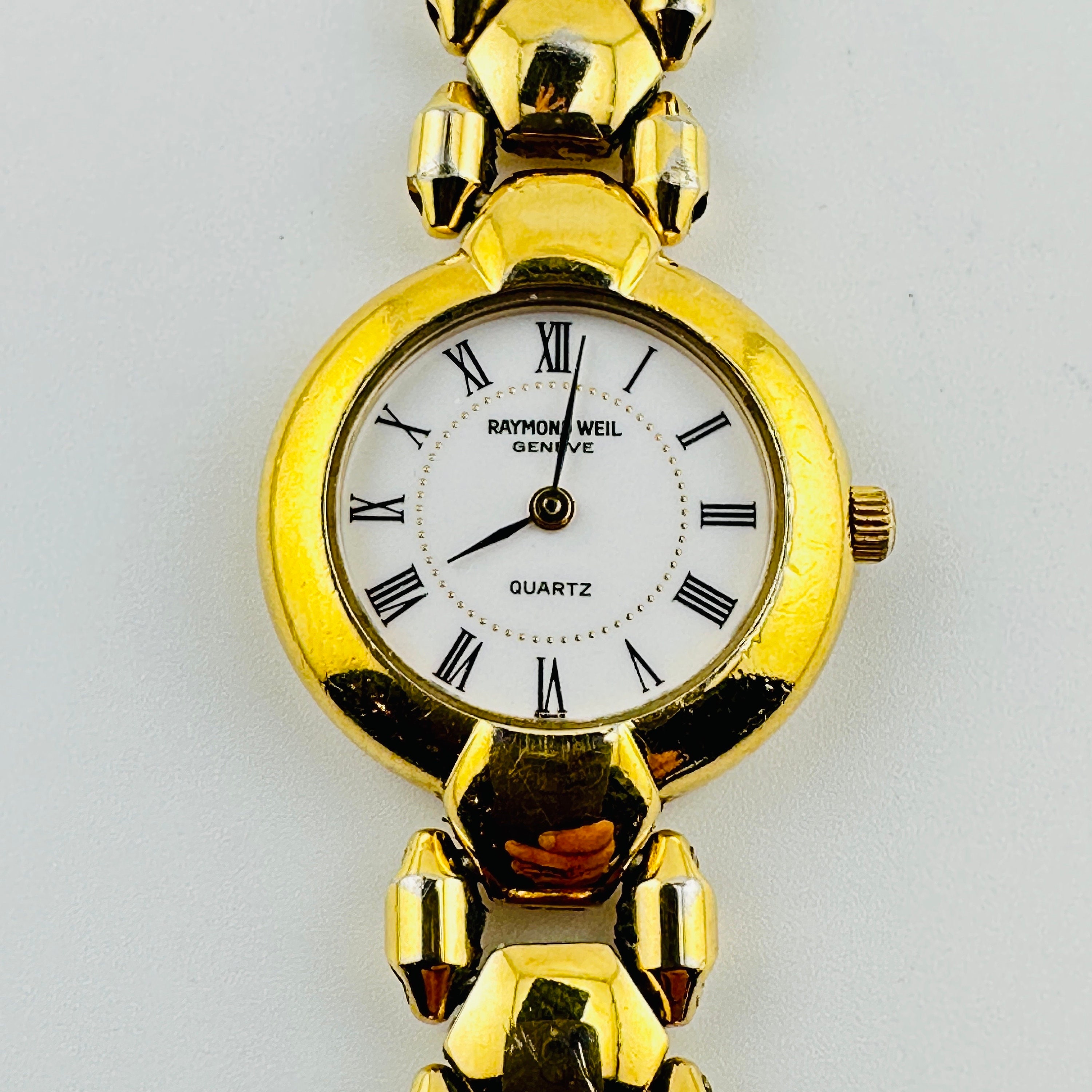 Raymond Weil Geneve 18k Gold Plated Women's 23mm Wrist Watch