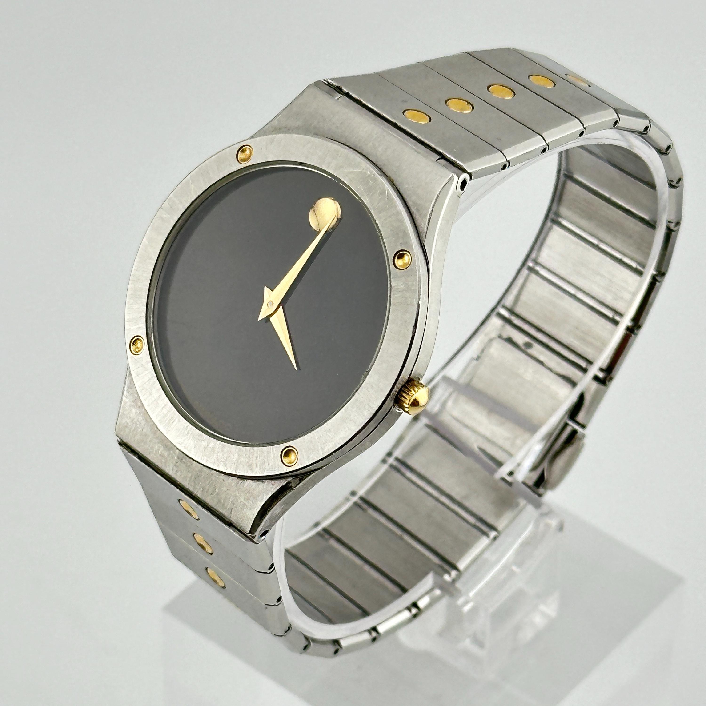 Movado Museum Dial Stainless Steel 32mm Midsized Wristwatch