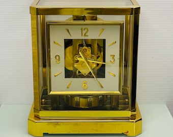 Jaeger-LeCoultre Atmos Square Face Mantel Clock Caliber 528-6 #157235