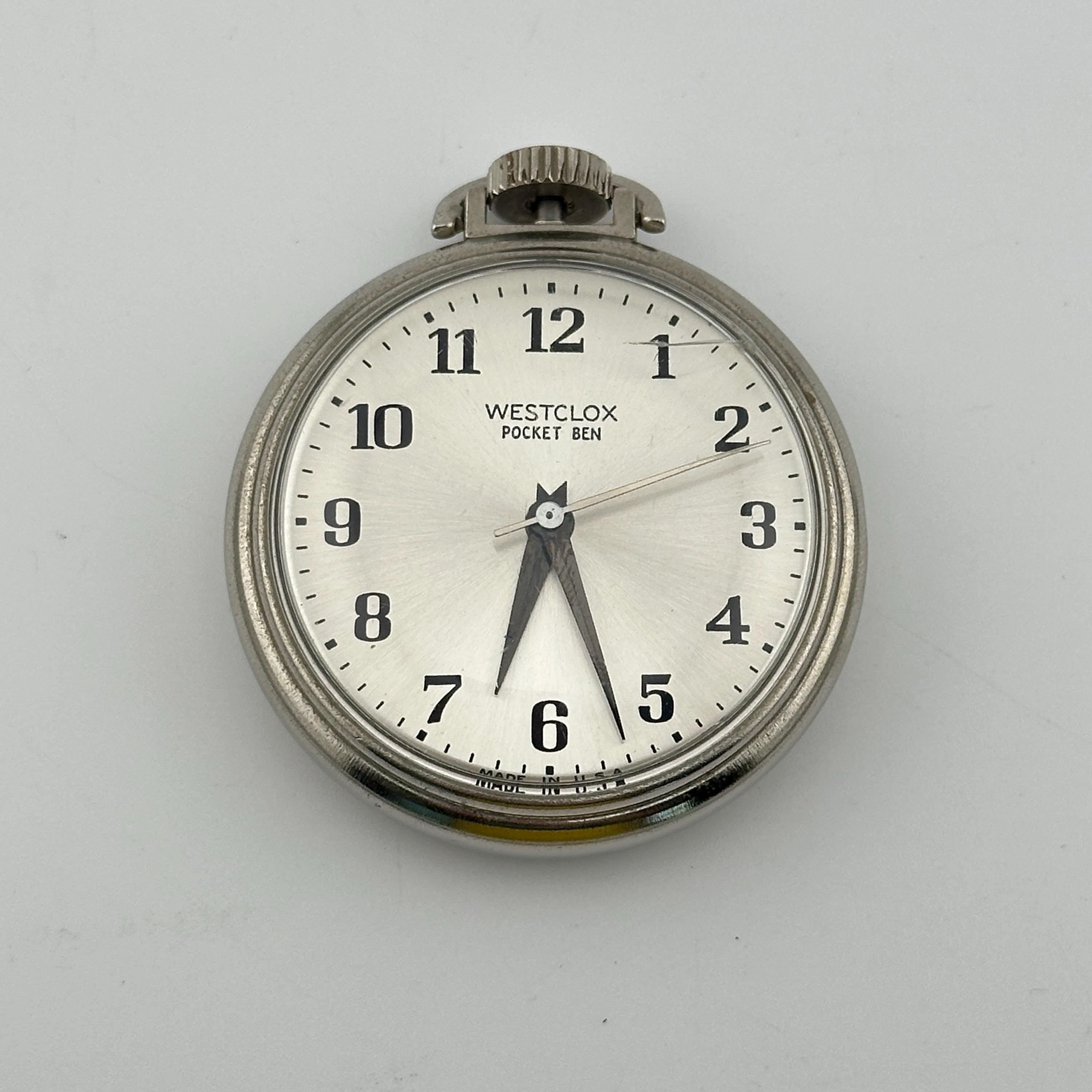 Vintage Westclox Pocket Watch - Etsy