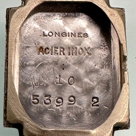 Vintage Longines Stainless Steel (Acier Inox) Lad… - image 4