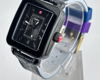 Michele Deco Sport Tank 34mm Men's Watch