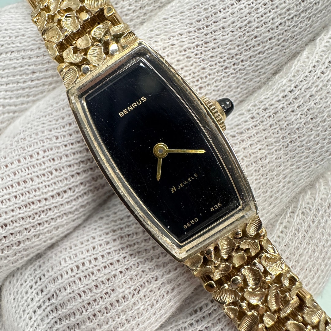 Benrus gold hotsell nugget watch