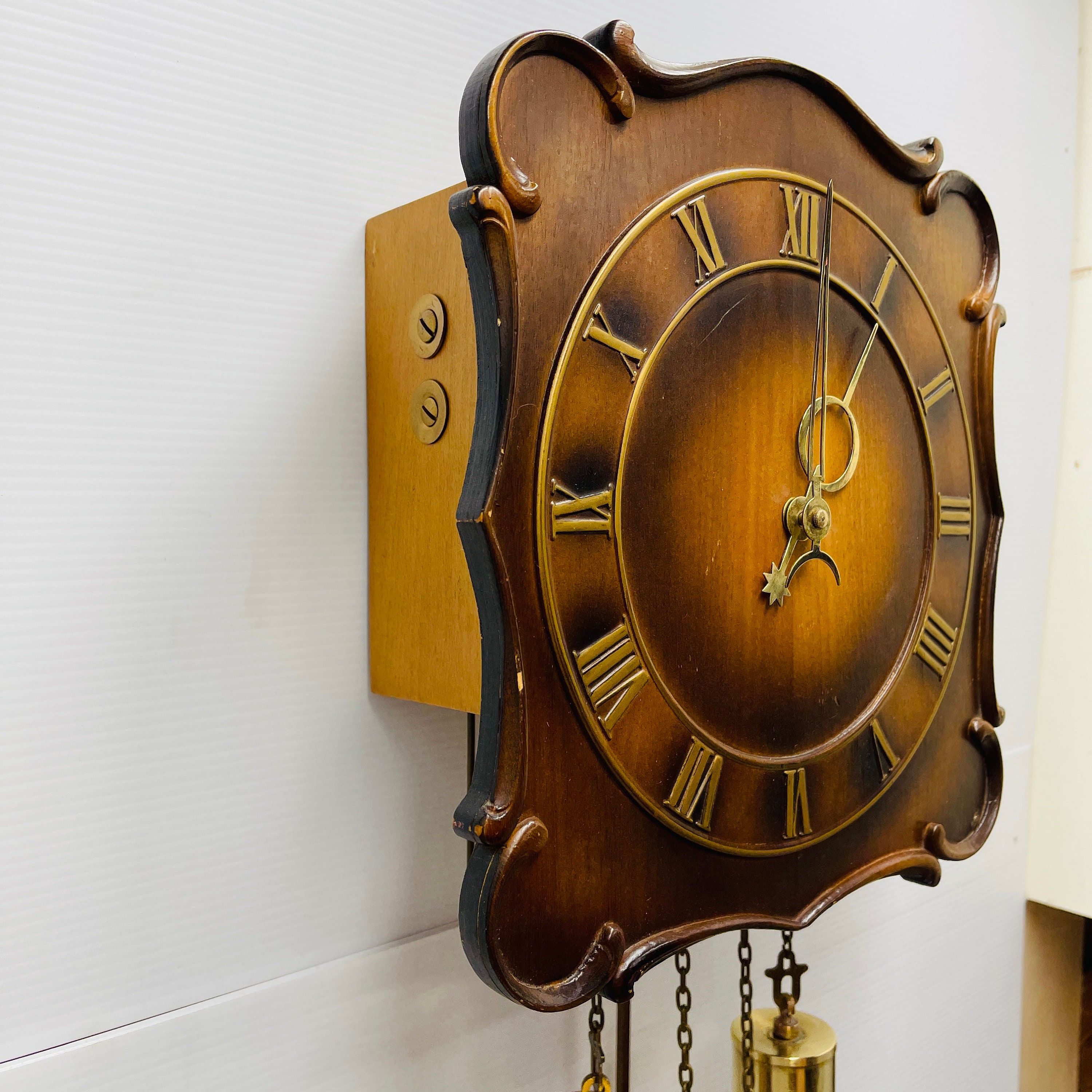 Demmler West German Bavarian Shield Wall Clock Made March 17 Etsy