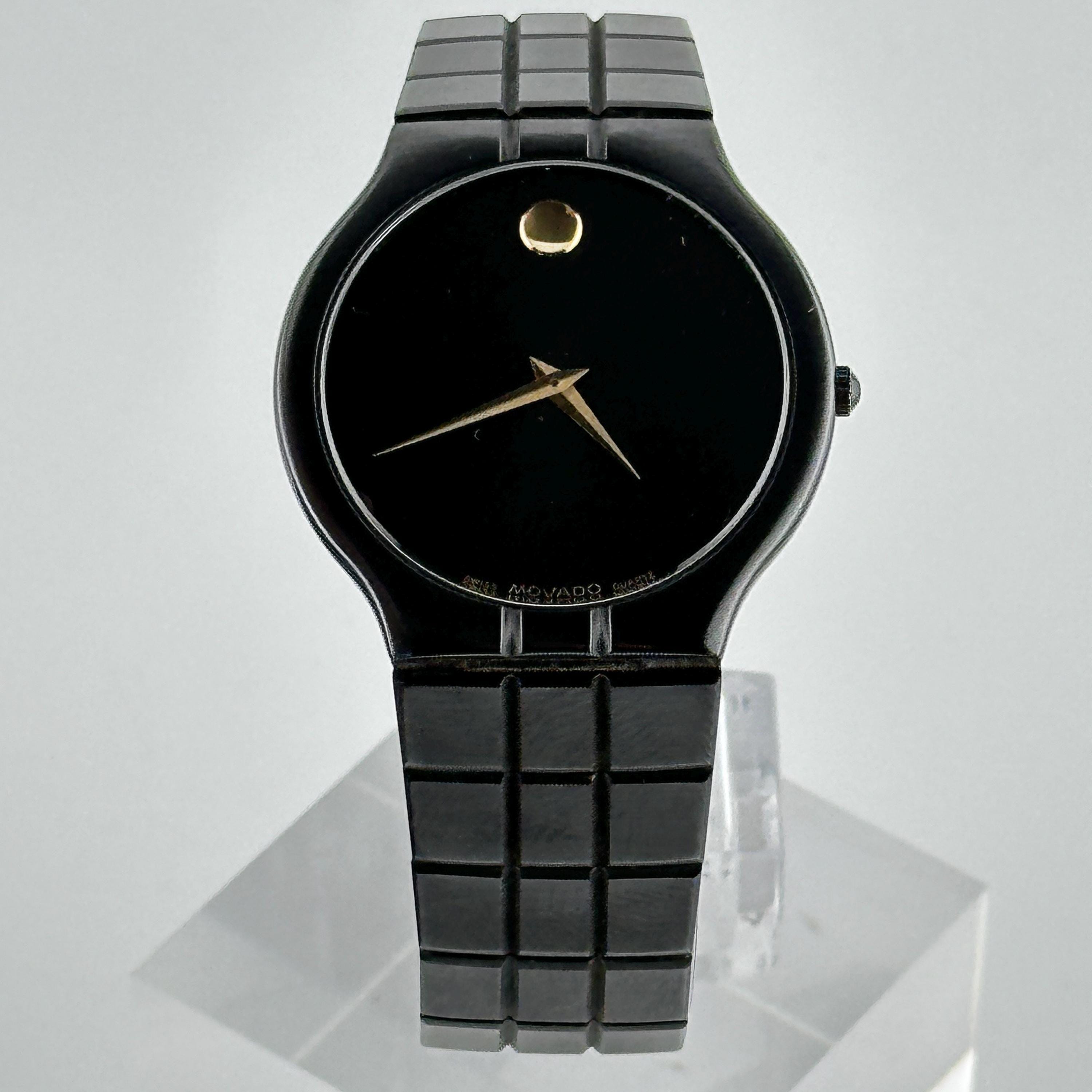 Movado 1881 Rare Museum Watch, Black Movado Black PVD Coated  main image 2