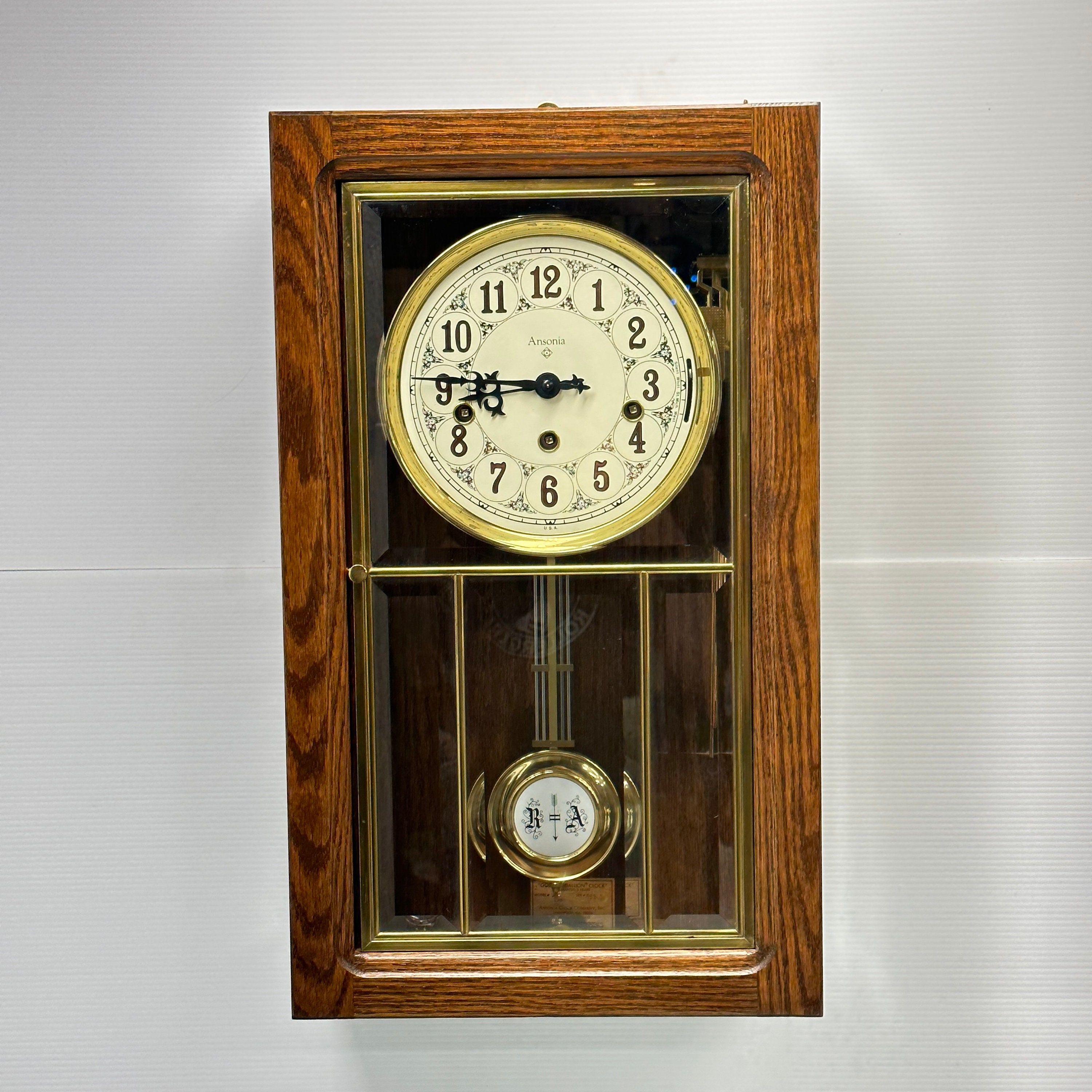 Ansonia Wall Clocks Etsy