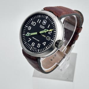 Swiss Army Victorinox Seaplane 40mm Quartz Men’s Watch with Leather Band